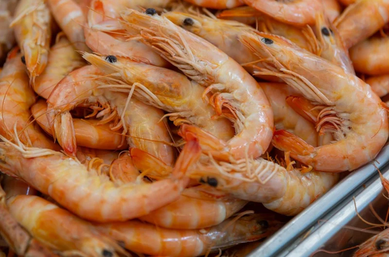 Langostinos blancos salvajes cocidos de Congelados Fernando